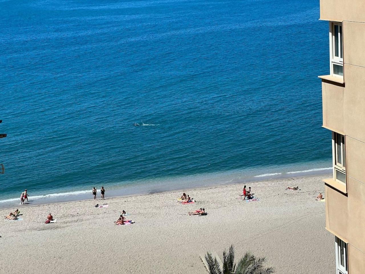Apartamento Primera Linea De Playa En Almería Exterior foto