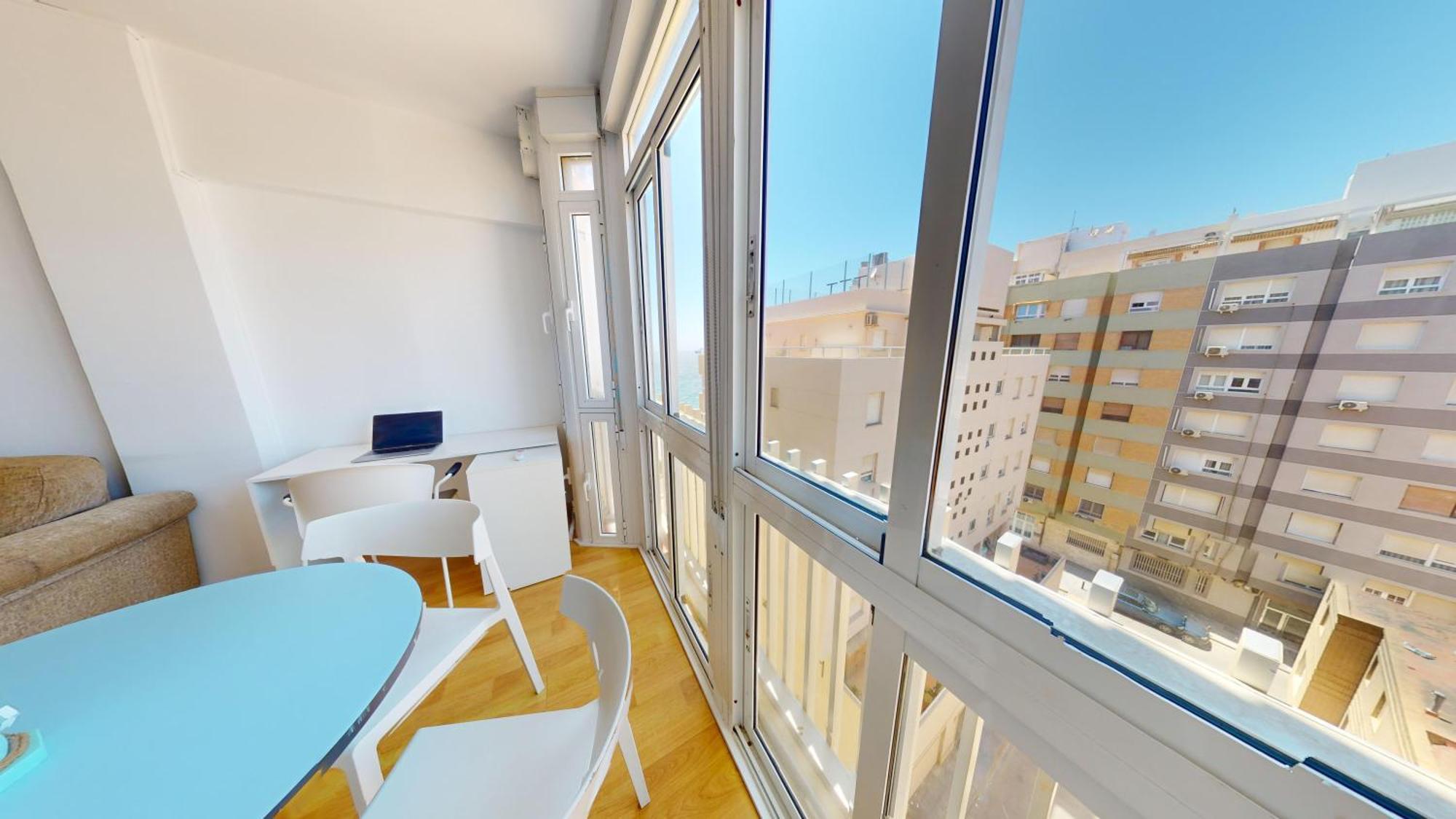 Apartamento Primera Linea De Playa En Almería Exterior foto